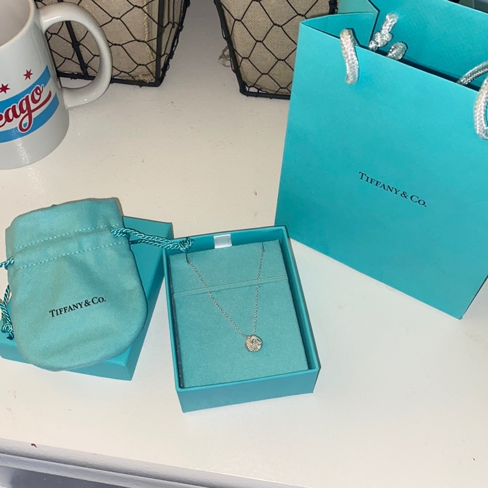 NEW Tiffany Twist Knot Pendant (Sterling Silver)